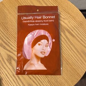 Hair Bonnet - pink and purple